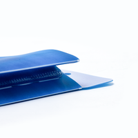 Carpeta de archivos de plástico personalizada más vendida de fábrica china carpeta de archivos de plástico impresa cartera PET expandible para guardar archivos