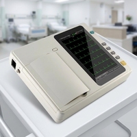 Leichtes ECG301 12-Kanal-EKG-Gerät Tragbares Elektrokardiograph für Klinik- und Notfallanwendungen