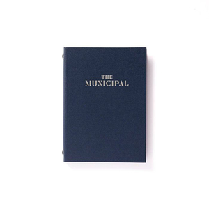 High Quality Linen Menu Book Binding Fabric Menu Elastic Cord Restaurant Menu Holder with Metal Corner Protective - Product Image 3