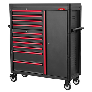 GATmatic Chariot d'atelier robuste et personnalisable en aluminium et fer pour garage, chariot de réparation automobile à 10 tiroirs, support OEM, modèle G - Product Image 4