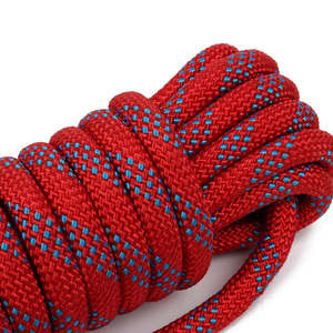 Cordes de sécurité pour l'escalade à haute résistance <span class=keywords><strong>avec</strong></span> mousquetons, robustes pour l'escalade en plein air, l'alpinisme, le sauvetage, durables - Product Image 5
