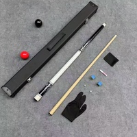 Queue de billard Predator en érable de haute qualité et durable, joint en alliage d'aluminium, conception à joint divisé 1/2, poids léger, snooker, billard