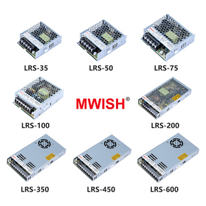 Bộ nguồn chuyển mạch Hi-Q MWISH LRS 35W-700W với các tùy chọn điện áp ra 5V, 12V, 24V, 36V, 48V - Product Image 2