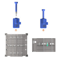 Smart UHF Logistics Container RFID Lock Seal Tamper Evident Serrure électronique Pin-type Steel Bar Security E-seal