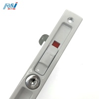 Cerradura de Ventana con Pestillo Deslizante de Aluminio, Directamente de Fábrica, con Certificado CE, con Llaves