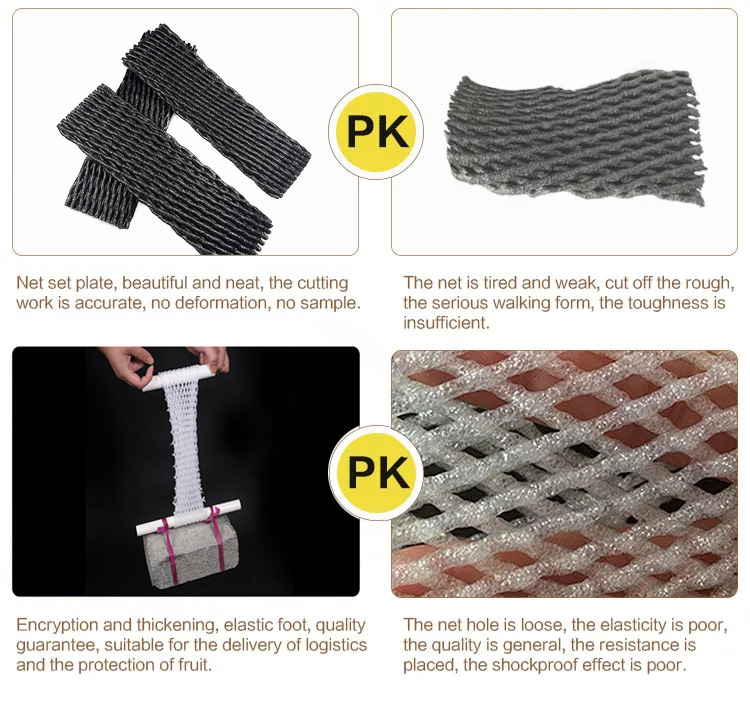 Cover Epe Protective Mesh Foam Insert Packaging Bottle Sleeve Net