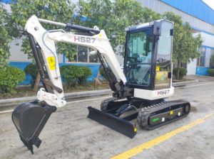 送料無料 ミニショベル 2.7トン CE EURO5 EPA ヤンマーエンジン搭載 クローラー式掘削機 カスタマイズ可能 家庭用 - Product Image 2