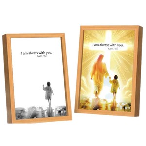 DIY Custom pittura a LED di notte luce di Gesù lampada 4D struttura di Cristo decorazione religiosa regalo cristiano per camera da letto soggiorno parete di casa - Product Image 4