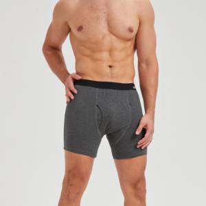 Sous-vêtements d'<span class=keywords><strong>incontinence</strong></span> en coton 100% tricoté pour hommes, respirants, anti-fuites, boxers d'<span class=keywords><strong>incontinence</strong></span> pour hommes, <span class=keywords><strong>protection</strong></span> 4 couches, vente en gros - Product Image 4