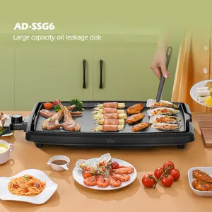 Andong Electric Griddle Bbq Rauchfreier Antihaft-Grill Grill Grill Indoor Electric Smoke less Bbq Grill