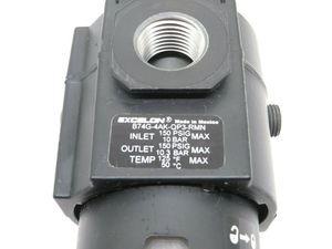 Filtre-régulateur d'air comprimé Excelon série B74G, modèle B74G-4GK-QD3-RMN, en stock - Product Image 3