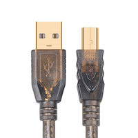 Câble d'extension USB 2.0 actif SYONG, mâle A vers mâle B, câble répéteur USB pour imprimante, scanner, rallonge USB longue portée 480 Mbps