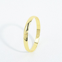 Bracelets minimalistes de style tendance avec boucle lisse, bijoux de 8 mm de large sans logo, bracelets manchette plaqués or et argent pour couples, femmes et hommes
