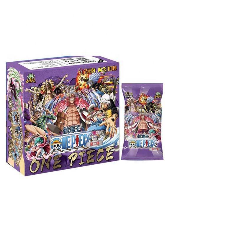 Оптовая продажа, коллекционная карточная игра Tcg в коробке Luffy, аниме редкая настольная игра, настольная игра, игрушки для детей и взрослых, рождественский подарок