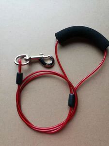 Bleu 50 'Long <span class=keywords><strong>quatre</strong></span> pattes chien course corde ASTM Standard soudé coupe plié câble d'attache pour l'exercice de chien en plein air - Product Image 6