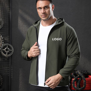 Athletic Fitness Jogging <b>Workout</b> Sport Men <b>Jacket</b> High Quality Running Coat - Product Image 4