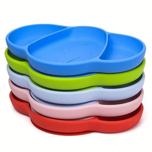 Plato de Silicona Personalizado para Bebés, Juego de Vajilla de Silicona OEM/ODM, Logotipo Personalizado, Precio de Fábrica al por Mayor, Plato para Niños Pequeños - Product Image 3