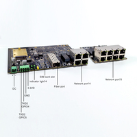 Routeur 5G Industriel T5008A PCBA ODM Interface Personnalisée Gigabit Ethernet CPE Port Fibre Optique RS232 Sans Plomb HASL Petits Données