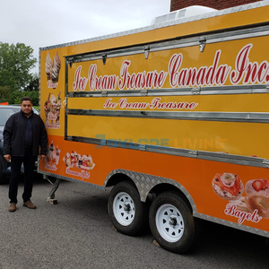 Camion de restauration rapide avec cuisine complète, remorque de restauration, conteneur pour pizzas et burgers, restaurant-bar à vendre aux États-Unis et en Australie - Product Image 3