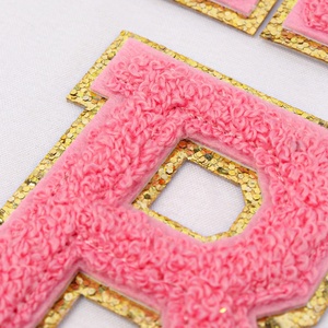 Tùy Chỉnh Thêu Phù Hiệu Thêu Chiến Thuật Các Bản Vá Lỗi Sắt Trên Chenille Thư Long Lanh Các Bản Vá Lỗi Biểu Tượng Tùy Chỉnh - Product Image 3