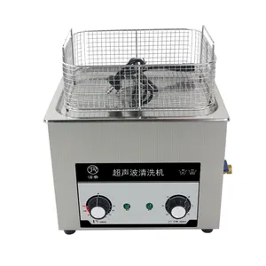 Limpador ultrassônico JR-040 10l 240w, aquecedor aquecido com drenagem, limpador ultrassônico industrial