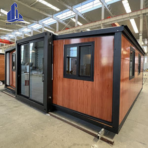 Casa Prefabricada Plegable de Doble Ala Extensible WanHai de 20 Pies, Adecuada para Campamentos al Aire Libre, Vivienda Temporal y Uso como Oficina - Product Image 1