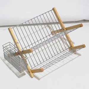 JB New Design Metal Wire Kitchen Cabinet <strong>Two</strong> <strong>Tier</strong> Draining <strong>Rack</strong> Storage <strong>Rack</strong> <strong>Dish</strong> <strong>Rack</strong> - Product Image 4