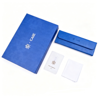 Boîte d'emballage de luxe pour lunettes Bestclean, kit complet, logo personnalisé, étui à lunettes en cuir PU, chiffon de nettoyage, spray nettoyant, fabrication OEM ODM