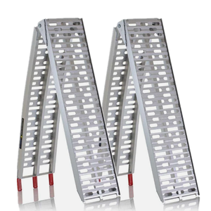 Escalera de rampa de bicicleta de aluminio <span class=keywords><strong>Rampas</strong></span> de carga de aluminio plegables <span class=keywords><strong>para</strong></span> motocicleta Quad ATV - Product Image 1