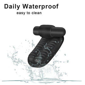 यिन सम्राट उत्तेजना, उंगली वाइब्रेटर सिलिकॉन आस्तीन पहने 10 आवृत्तियों जोड़े वयस्क कामुकता - Product Image 5