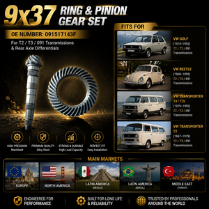 Set Corona e Pignone ad Alte Prestazioni LT35 per <span class=keywords><strong>Crafter</strong></span> Transporter T4 T5, Rapporto 9:37 4.111, per VW - Product Image 2