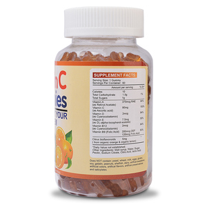 Integratori Vitaminici OEM 90 mg Vitamina C Liposomiale Etichetta Privata per Bambini e Adulti <span class=keywords><strong>60</strong></span> Caramelle Gommose per Rafforzare il Sistema Immunitario - Product Image 4