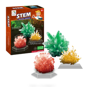 Kit expérimental de science de croissance en cristal avec vitrines facile bricolage STEM jouet expérience de laboratoire <span class=keywords><strong>cadeau</strong></span> éducatif pour enfants adolescents garçon - Product Image 1
