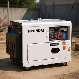 Generador Diésel Hyundai de 5.8kw, 456cc, Silencioso, Trifásico - Product Image 3