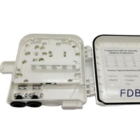 Boîtier de terminaison FTTH pour fibre optique, boîtier de distribution de fibre optique, 8 ports, câble de descente fibre optique extérieur, étanche IP65