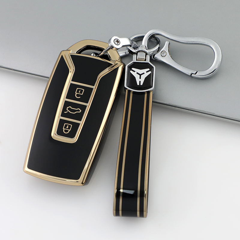 Black + Keychain