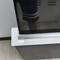 Système de conférence intelligent avec écran tactile LCD, table motorisée relevable pour ordinateur, système de conférence audio, moniteur LCD relevable