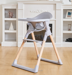 Chaise haute au design moderne pour bébés et tout-petits Chaise pour manger avec plateau amovible et harnais de sécurité Chaises hautes et rehausseurs - Product Image 5