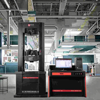 Máquina de Ensayo de Materiales Universal YIYU WAW-600D, 1 Año de Garantía, ASTM 600KN, Pantalla LCD, Control por Computadora, Servo Hidráulico UTM