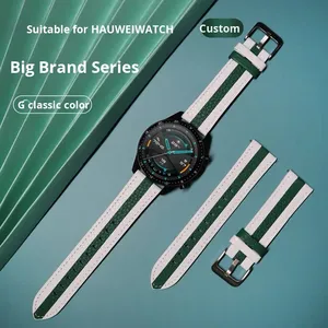 <span class=keywords><strong>Cinturino</strong></span> per Orologio Lionorm in Vera <span class=keywords><strong>Pelle</strong></span> a Sgancio Rapido per Samsung Galaxy <span class=keywords><strong>Watch</strong></span> 6, 20mm 22mm, Cinturini Sostitutivi - Product Image 3
