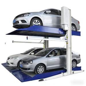 Elevador Hidráulico de Dos Postes para Estacionamiento de Autos Tabitha TTPP606 con Capacidad de Carga de 2700 kg y Garantía de 10 Años para Garajes Domésticos - Product Image 3