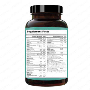 Multivitamínico para Mujeres con Apoyo para el Estrés, Alimentos Integrales Orgánicos, Minerales Naturales, Complejo B, Inmunidad, Suplemento para Cabello, Piel y Uñas - Product Image 2