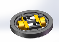 Plutools 400W Unités de roue différentielles 85mm pour pièces d'équipement de manutention de stationnement intelligent AGV