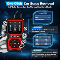 V519 Lecteur de codes de panne de moteur OBD Scanner de voiture Outil de diagnostic OBD2 Outil de diagnostic de voiture