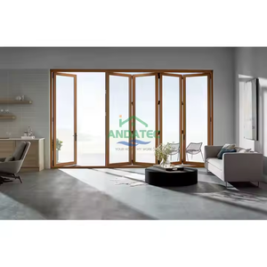 Eco-Friendly Folding Door with <strong>Recyclable</strong> Aluminum Frame - Product Image 3