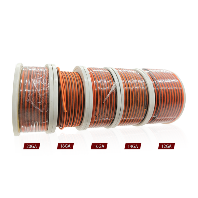 S-CCA-16GA AK Audio S-CCA-12GA Car Speaker Cable 50m Copper-Clad Aluminum 1 Year Warranty