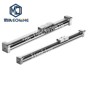 Cilindro sin vástago de acoplamiento magnético DGC-K-18-100-PPV-A-GK, guía de movimiento lineal, cilindro neumático para sistema de automatización de máquinas CNC - Product Image 1