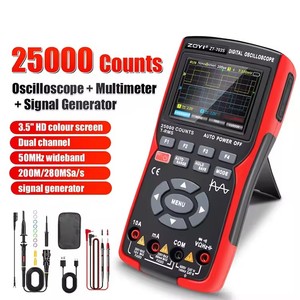 Instrumento de Reparación Automotriz ZT-703S, Medición Multifunción, Pantalla a Color de 3.5 Pulgadas, Ancho de Banda de 50MHz, Precisión del 1%, Digital 3 en 1 - Product Image 5