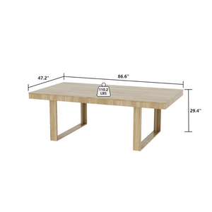 Grande table à manger 12 places, bureau de conférence et table de jeu multifonction, table de salle à manger en bois <span class=keywords><strong>d</strong></span>'ingénierie de qualité E1 pour commande en gros - Product Image 4