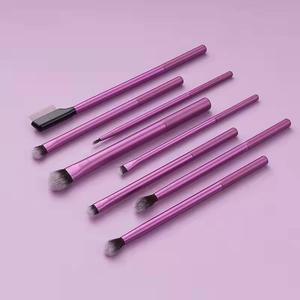 Ensemble de 8 pinceaux de maquillage professionnels de précision <span class=keywords><strong>Real</strong></span> Technique pour les <span class=keywords><strong>yeux</strong></span>, marque privée, pour le visage, <span class=keywords><strong>pinceau</strong></span> éventail pour anticernes - Product Image 2